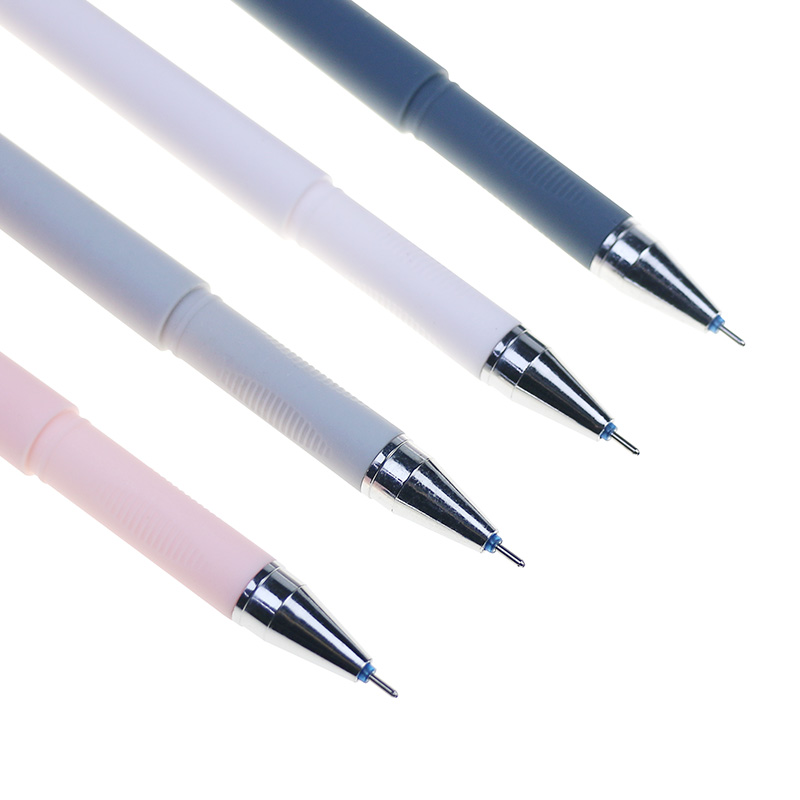 Hot Selling Cute 0.38mm Blue Black Gel Ink Pen Easy Erase Neutral Pen Cartoon Pl