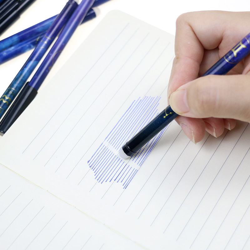 Wholesale Creative Twelve Constellations Design Student Heat Erase Neutral Pen S
