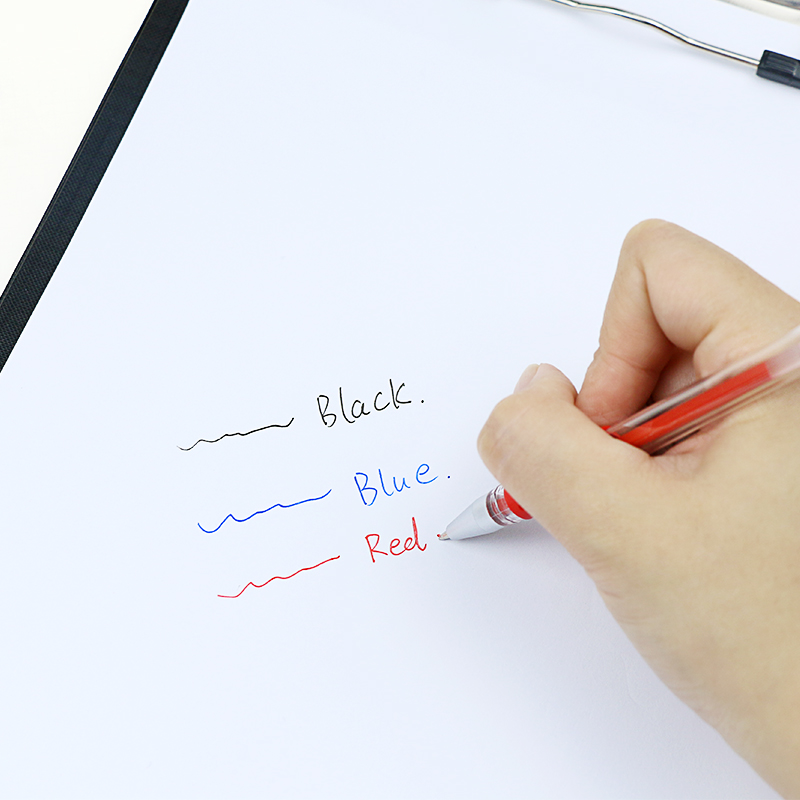 Promotional Cheap Neutral Pen Customized 0.5mm Plastic Gel Pen with Logo Printed