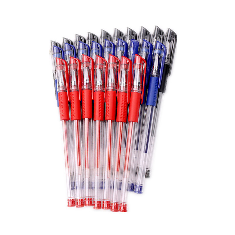 Promotional Cheap Neutral Pen Customized 0.5mm Plastic Gel Pen with Logo Printed