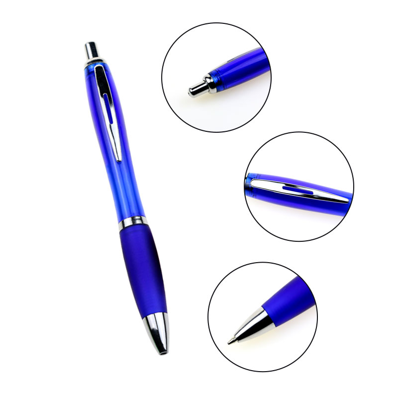 Promotional Customized Ball Point Pens Plastic Fancy Ball Pen with Printed Logo