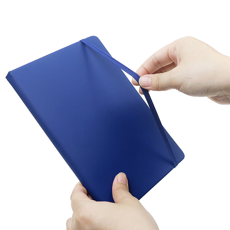Hot Selling Multi Color Elastic Strap PU Leather Notepad A5/A6 Journal Notebook